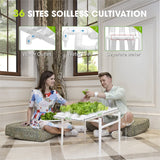 36 Sites Hydroponic Grow Tool Kits Vegetable Garden System 220V Water Pump - Close-Up Angle