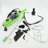 10 in 1 360 degree Steam Mop Floor Cleaner Kitchen Steaming Cleaning Use Water - Top-Down View