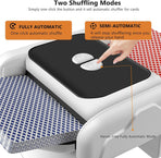 2 Deck Automatic Card Shuffler Board Game Poker Playing Cards Shuffling Machine