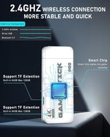 M15 40000+4K HDMI TV Video Game Stick Retro Gaming Console 2 Wireless Controller - Rear View