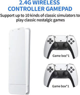 M15 40000+4K HDMI TV Video Game Stick Retro Gaming Console 2 Wireless Controller - Low Angle
