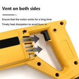 2000W Handheld Electric Concrete Vibrator 3600VPM 35mm Needle 2m Hose Cement - Front View