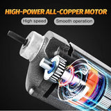 2000W Handheld Electric Concrete Vibrator 3600VPM 35mm Needle 2m Hose Cement - 45-Degree Angle