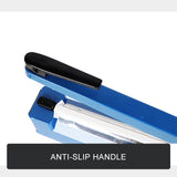 400mm Electric Heat Sealer Sealing Machine Impulse Plastic Poly Bag AU PLUG - Close-Up Angle