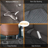 Premium Waterproof Pet Cat Dog Back Car Seat Cover Hammock Nonslip Protector Mat - 45-Degree Angle