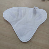 5PCS Stick On White Washable Cleaning Pads Microfiber For X5 Steam Mop H20 H2O - Extra Image
