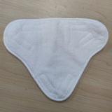 5PCS Stick On White Washable Cleaning Pads Microfiber For X5 Steam Mop H20 H2O - Extra Image