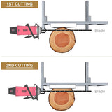 Chainsaw Mill For Saws 14-36 Bar Furniture Making Wood Cutting Aluminum Steel - Extra Image