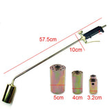 Weed Torch Burner Kit Shrub Weed Grass Killer Butane Gas Garden Tools Nozzl Hose - Side View