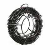 Plumber Drain Snake Pipe Metal Cleaner Pipeline Sewer 12M + 6 Drill Bit Tool DIY - Rear View