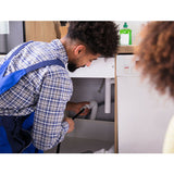 Plumber Drain Snake Pipe Metal Cleaner Pipeline Sewer 12M + 6 Drill Bit Tool DIY - Extra Image