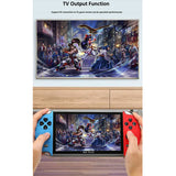 20000+ Retro Games 7 inch Handheld Game Consoles Portable Games Console X12 Plus - Top-Down View