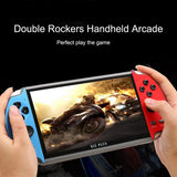 20000+ Retro Games 7 inch Handheld Game Consoles Portable Games Console X12 Plus - Close-Up Angle