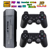 40000 HD HDMI Pre-Loaded Retro Video Game Stick Console  Wireless Controller