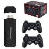 40000 HD HDMI Pre-Loaded Retro Video Game Stick Console  Wireless Controller - Side View