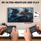 55000+ 4K HDMI Pre-Loaded Retro Game Stick Console 2X Wireless Controller Video - 45-Degree Angle