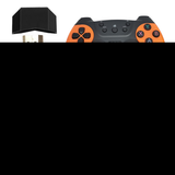 256GB 2025 NEW 8K HDMI Video Game Stick Console 55000+ 2 Wireless Controller - Close-Up Angle