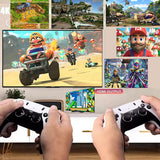 60000+ TV Video Game Stick Retro Gaming Console w/ 2 Wireless Controller 4K HDMI - Front View