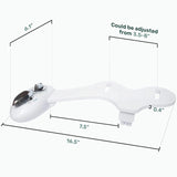 Toilet Bidet Seat Spray Hygiene Water Wash Clean Sanitation Bathroom Attachment - Front View