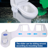 Hygiene Toilet Bidet Seat Bidet Sprayer Water Wash Clean Unisex Toilet Washer AU - Low Angle