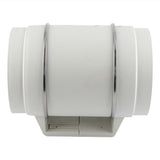 8 Inch Silent Extractor Fan Duct Hydroponic Inline Exhaust Vent Industrial - Front View