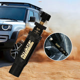 Adjustable Auto-Stop Tire Deflator Valve Kit 10-30 PSI 4PCS Screw-on for Offroad - Top-Down View