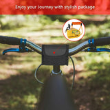 Motorcycle Alarm Disc Lock Electric Rotor Lock Motor Bicycle Bike Brake Security Yellow - Low Angle