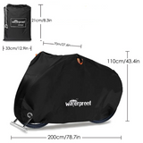 Heavy Duty Waterproof Bicycle Bike Cover Cycle Outdoor UV Protection - Front View