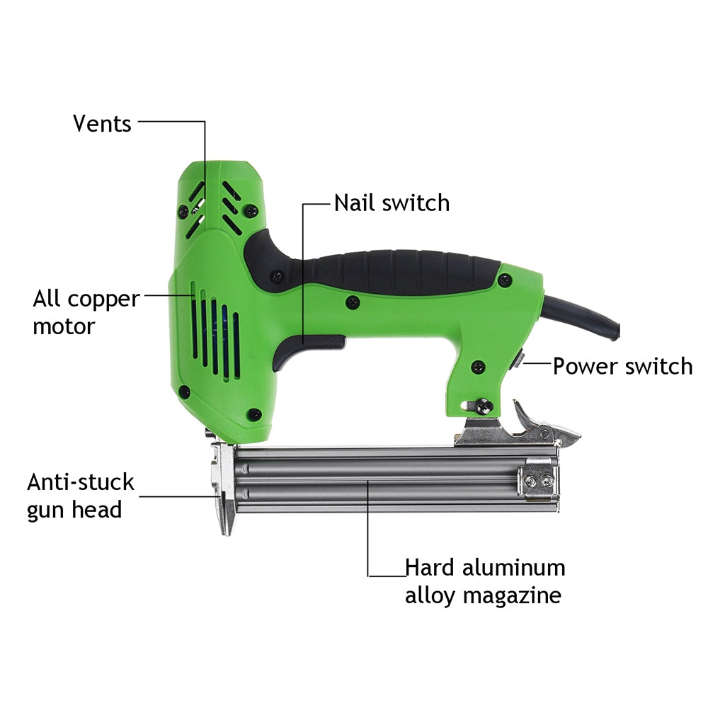Electric nail Gun Straight Nail Nailer Framing Heavy Duty Woodworking nail Gun