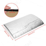 24 Sheet Self-adhesive Sound Deadener Heat Shield Insulation Deadening Mat - Rear View
