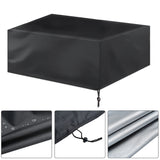 7FT Outdoor Pool Snooker Billiard Table Cover Polyester Waterproof Dust Cap - Front View