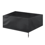 7FT Outdoor Pool Snooker Billiard Table Cover Polyester Waterproof Dust Cap - Side View