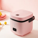 1.2L Mini Rice Cooker Travel Small Non-stick Pot For Cooking Soup Rice AU STOCK - Front View