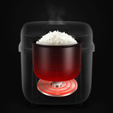 1.2L Mini Rice Cooker Travel Small Non-stick Pot For Cooking Soup Rice AU STOCK - Side View
