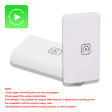 Upgrade Wireless CarPlay Adapter Dongle for Apple IOS Android Navigation Radio - Front View