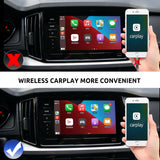 Upgrade Wireless CarPlay Adapter Dongle for Apple IOS Android Navigation Radio - 45-Degree Angle