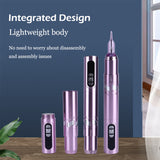 Wireless Tattoo Pen Rotary Gun Battery Adjustable Stroke Integrated machine - Front View