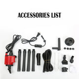 Aquarium Electric Siphon Pump Vacuum Cleaner Fish Tank Clean Water Change Gravel - 45-Degree Angle