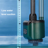 2000L/H 36W Aquarium Tool Electric Fish Tank Pump Water Changer Sand Washer AU - Rear View