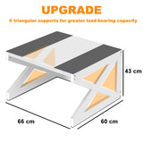 Washing Machine Pedestal Raiser Laundry Dryer Stand Base Holder 120kg Anti Slip - Top-Down View