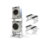 Washing Machine Pedestal Raiser Laundry Dryer Stand Base Holder 120kg Anti Slip - Top-Down View