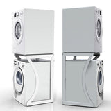 ORIGINAL Dryer Stand Maxi: Portable Dryer Rack Heavy Duty Steel Capacity white for Washer/Dryer/Mini