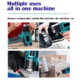 2200W Cordless Heat Gun Hot Air Gun Temperature 300~580 Degree Celsius For Makita 18V Battery - Front View