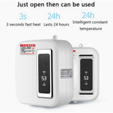 Tankless Instant Electric Hot Water Heater System Instant Hot Water Shower Heat - 45-Degree Angle