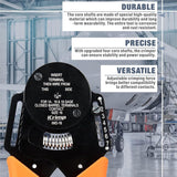 DT16 Crimper 4 Way Indent,8 Impression iCrimp Closed Barrel Type Deutsch Crimper - 45-Degree Angle