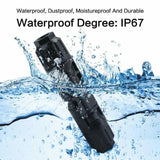 10 Pairs Solar Panel Connectors 30A Line Plug Socket Male & Female IP67 PV Cable - Side View