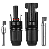 10 Pairs Solar Panel Connectors 30A Line Plug Socket Male & Female IP67 PV Cable - Extra Image