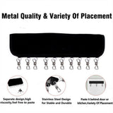 2X 10 Clips Door Cap Rack Baseball Hat Holder Closet Hanger Storage Organizer - Front View