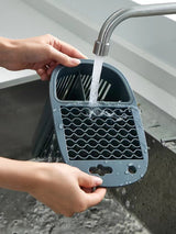 Knife Holder Multifunctional Household Drainage Knife Storage Rack Table Rack - Side View