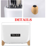 Knife Holder Multifunctional Household Drainage Knife Storage Rack Table Rack - 45-Degree Angle